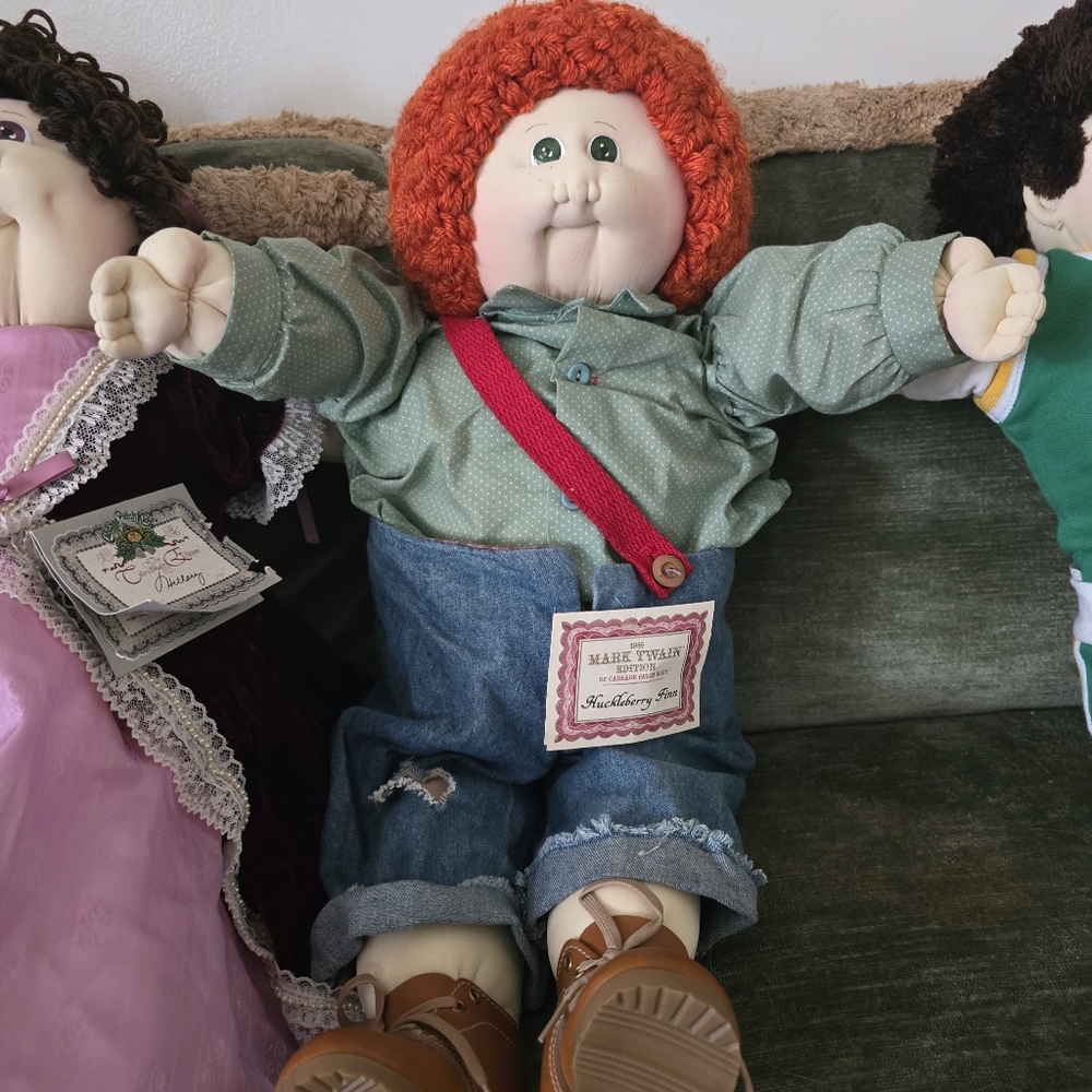 1986 Cabbage Patch Little People Huckleberry Finn from the Mark Twain Edition